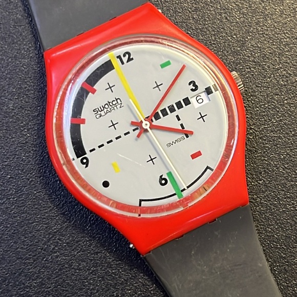 Swatch Watch Computer-tech 1984 GR 401 - Picture 7 of 10
